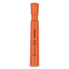 Universal™ Desk Highlighters, Chisel Tip, Fluorescent Orange, Dozen