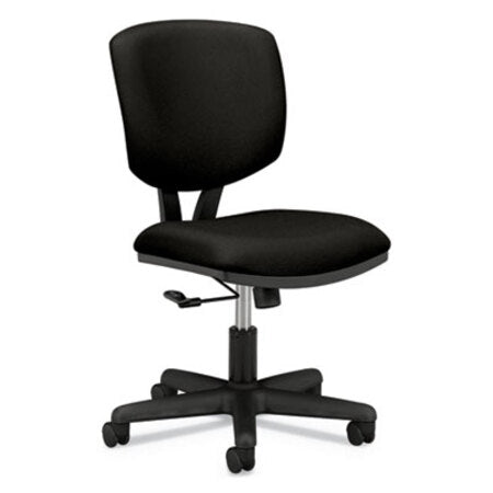 HON® Volt Series Task Chair, Supports up to 250 lbs., Black Seat/Black Back, Black Base