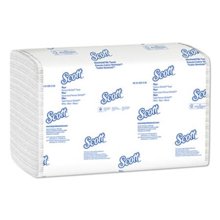 Scott® Control Slimfold Towels, 7 1/2 x 11 3/5, White, 90/Pack, 24 Packs/Carton