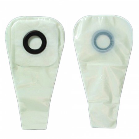 Hollister Colostomy Pouch Karaya 5 One-Piece System 16 Inch Length 1-1/2 Inch Stoma Drainable