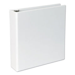 Universal® Slant-Ring View Binder, 3 Rings, 2" Capacity, 11 x 8.5, White