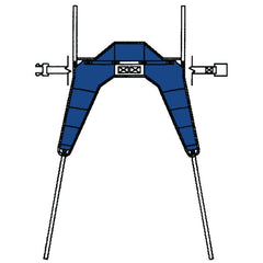 Solid Fabric Toileting Sling