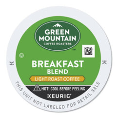 Green Mountain Coffee® Breakfast Blend Coffee K-Cup Pods, 96/Carton