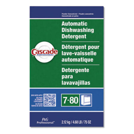 Cascade® Automatic Dishwasher Powder, Fresh Scent, 75 oz Box