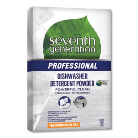 Seventh Generation® Automatic Dishwasher Powder, Free and Clear, Jumbo 75oz Box