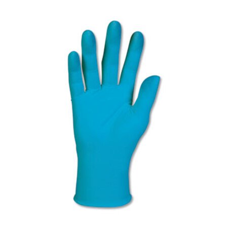 KleenGuard™ G10 Blue Nitrile Gloves, Powder-Free, Blue, 242 mm Length, Medium, 100/Box