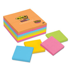 Post-it® Notes Super Sticky Pads in Rio de Janeiro Colors, 3 x 3, 90-Sheet Pads, 24/Pack