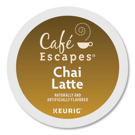 Cafe Escapes® Cafe Escapes Chai Latte K-Cups, 24/Box
