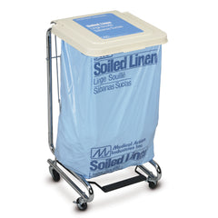 Medical Action Premier Step-On Covered Hamper Stands, Soiled Linen AM-61-159100