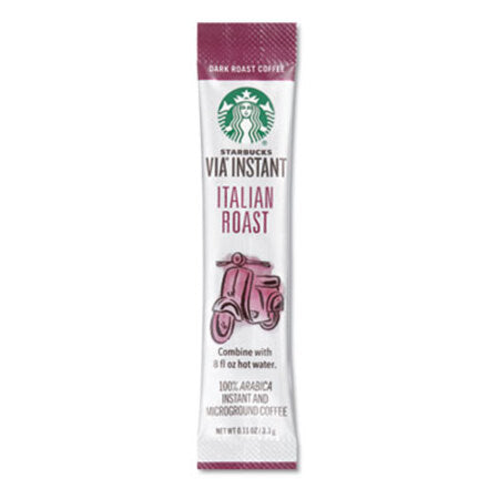 Starbucks® VIA Ready Brew Coffee, 3/25oz, Italian Roast, 50/Box