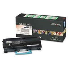 Lexmark™ X264H11G Return Program High-Yield Toner, 9,000 Page-Yield, Black