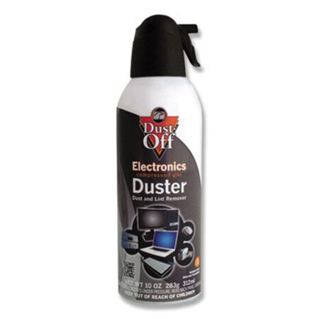 Dust-Off® Disposable Compressed Air Duster, 10 oz Can