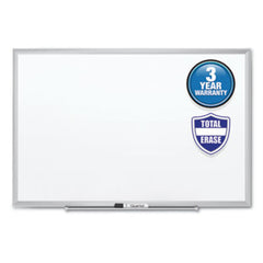 Quartet® Classic Series Total Erase Dry Erase Board, 36 x 24, Silver Aluminum Frame