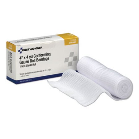 PhysiciansCare® by First Aid Only® First Aid Conforming Gauze Bandage, 4" wide