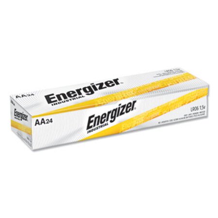 Energizer® Industrial Alkaline AA Batteries, 1.5V, 24/Box