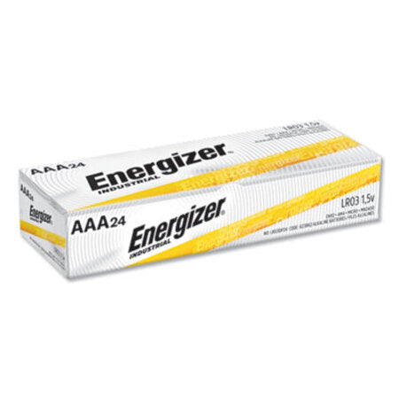Energizer® Industrial Alkaline AAA Batteries, 1.5V, 24/Box