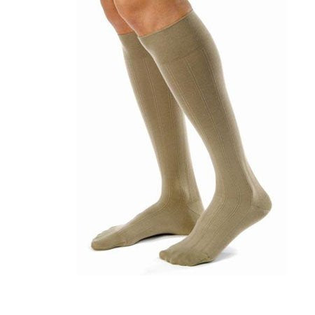 BSN Medical Compression Stocking JOBST® for Men Knee High Medium Khaki Closed Toe