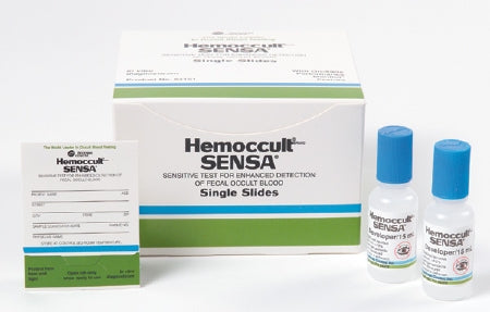 Hemocue Rapid Test Kit Hemoccult® Sensa® Single Slides Colorectal Cancer Screening Fecal Occult Blood Test (FOBT) Stool Sample 1,000 Tests