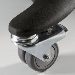 Midmark Caster Base for Midmark Ritter Power Procedures Chair Base, Caster F/641, 646, 647, 230 Power Chairs