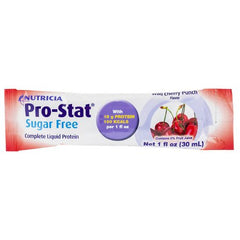 Nutricia North America Protein Supplement Pro-Stat® Sugar-Free Wild Cherry Punch Flavor 1 oz. Individual Packet Ready to Use
