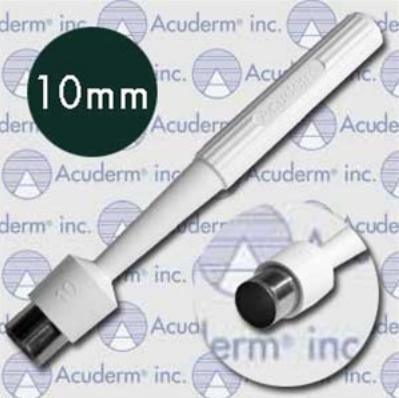 Acuderm Biopsy Punch Acu-Punch® Dermal 10 mm OR Grade - M-627196-2969 - Box of 25