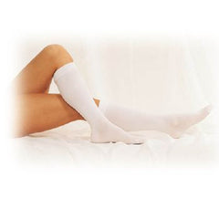 Patterson Medical Supply Anti-embolism Stocking Truform® Knee High 2X-Large White Closed Toe