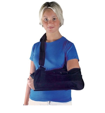 Ossur Shoulder Abduction Sling Ossur® Large Cotton Adjustable Shoulder Strap With Abduction Pillow Left or Right Arm