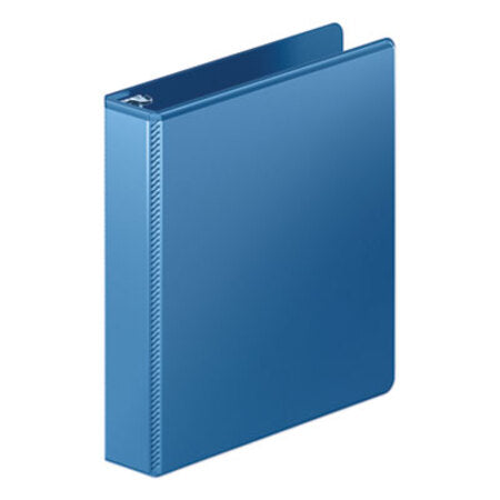Wilson Jones® Heavy-Duty Round Ring View Binder with Extra-Durable Hinge, 3 Rings, 1.5" Capacity, 11 x 8.5, PC Blue