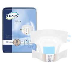 Essity HMS North America Inc Unisex Adult Incontinence Brief TENA® Ultra X-Large Disposable Moderate Absorbency - M-628610-1490 - Case of 60