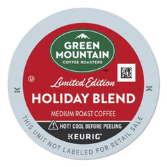 Green Mountain Coffee® Holiday Blend K-Cups, Medium Roast, 24/Box