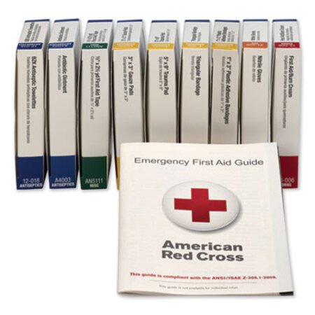 First Aid Only™ ANSI Compliant 10 Person First Aid Kit Refill, 63-Pieces