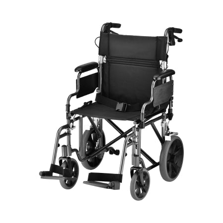 Nova Ortho-Med Lightweight Transport Wheelchair Comet Aluminum Frame 300 lbs. Weight Capacity