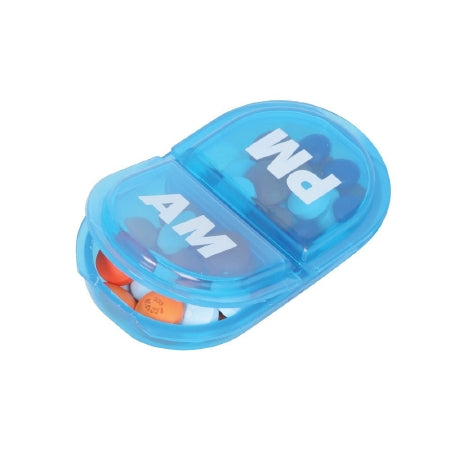 Apothecary Products Pill Organizer EZY Dose® Pocket-Size 1 Day 2 Dose