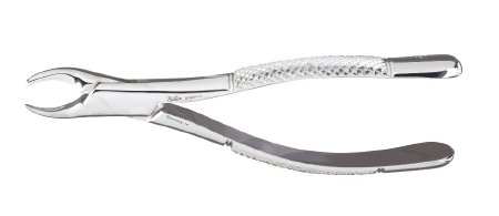 Miltex Extracting Forceps Miltex® 6-1/2 Inch Length OR Grade German Stainless Steel NonSterile NonLocking Plier Handle Universal - M-630529-4546 - Each