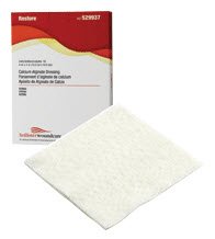 Hollister Silver Calcium Alginate Dressing Restore™ 2 X 2 Inch Square Sterile