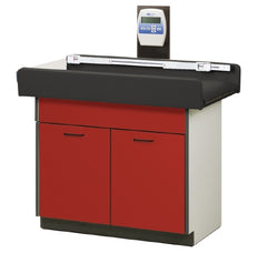 Clinton Industries Pediatric Treatment Table with Scale Select Series Fixed Height 40 lbs. Weight Capacity