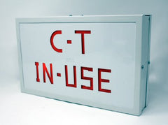 Wolf X-Ray Door Sign Caution CT In Use - M-632208-1830 - Each