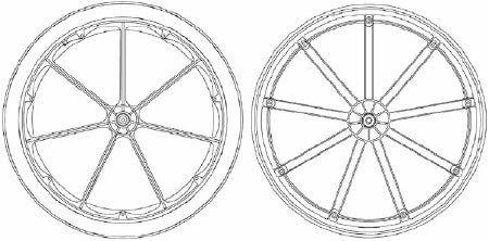 Invacare Tire For Wheelchair