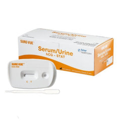 Fisher Scientific Rapid Test Kit Sure-Vue® Stat Fertility Test hCG Pregnancy Test Serum / Urine Sample 30 Tests
