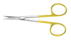 Miltex Iris Scissors Padgett® SuperCut 4-1/2 Inch Length OR Grade German Stainless Steel / Tungsten Carbide NonSterile Straight Blade - M-632697-1752 - Each