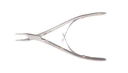 Miltex Microsurgical Rongeur Friedman Straight, Very Delicate Double Spring Plier Type Handle 1.3 mm Bite X 5-1/2 Inch Length - M-632763-1626 - Each