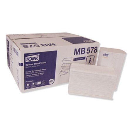 Tork® Premium Soft Xpress 3-Panel Multifold Hand Towels, 9.13 x 10.88, 135/Packs, 16 Packs/Carton