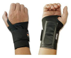 Ergodyne Wrist Support ProFlex® 4000 Single Strap Elastane / Elastic / Polyester Left Hand Black Large