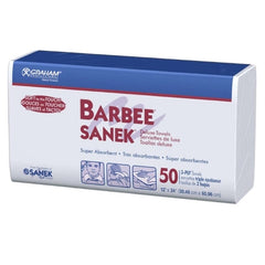 Graham Medical Products Procedure Towel Barbee® 12 W X 24 L Inch White NonSterile