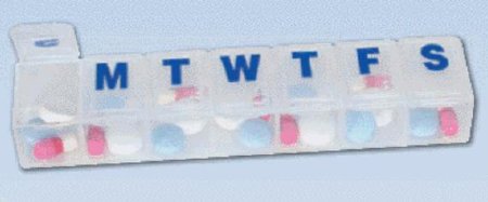 Apothecary Products Pill Organizer Medium 7 Day 1 Dose