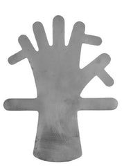Miltex Surgical Hand Immobilizer Framer Malleable Lead Left or Right Hand Gray Standard