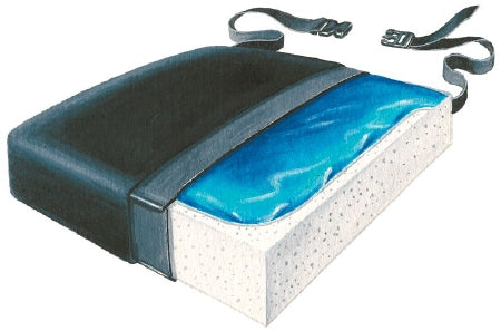 Skil-Care Seat Cushion Skil-Care™ 16 W X 16 D X 2 H Inch Foam / Gel