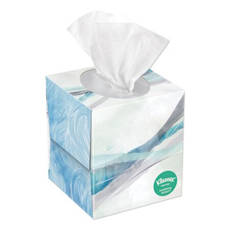Kleenex® Lotion Facial Tissue, 2-Ply, White, 65 Sheets/Box, 27 Boxes/Carton