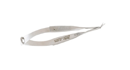 Miltex Capsulotomy Scissors Miltex® Vannas 3-1/8 Inch Length OR Grade German Stainless Steel NonSterile Serrated Thumb Handle with Spring Angled Blade Sharp Tip / Sharp Tip - M-634931-1052 - Each