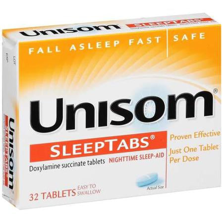 Chattem Inc Sleep Aid Unisom® 32 per Bottle Tablet 25 mg Strength